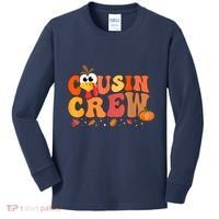 Cousin Crew Thanksgiving Family Matching Turkey Day Fall Kids Long Sleeve Shirt thumb 0