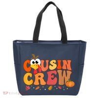 Cousin Crew Thanksgiving Family Matching Turkey Day Fall Tote Bag thumb 0