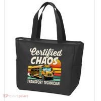 Certified Chaos Transport Technician School Bus Driver Tote Bag thumb 3