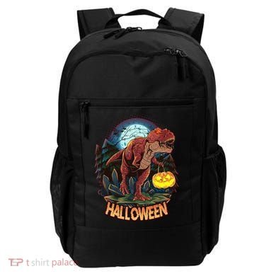 Cool Creepy Trex Dinosaur Halloween Backpack