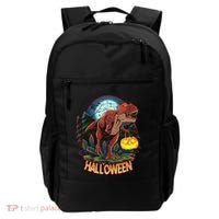 Cool Creepy Trex Dinosaur Halloween Backpack thumb 0