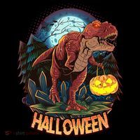 Cool Creepy Trex Dinosaur Halloween Coffee Mug thumb 5