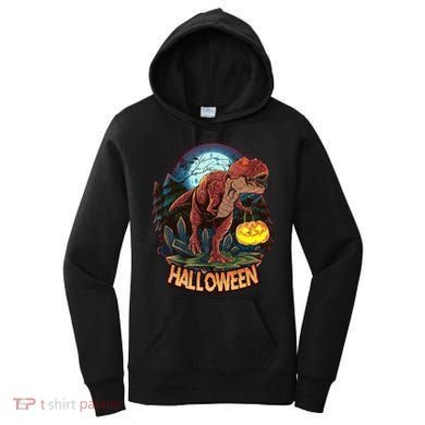 Cool Creepy Trex Dinosaur Halloween Women's Hoodie