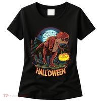 Cool Creepy Trex Dinosaur Halloween Women's T-Shirt thumb 0