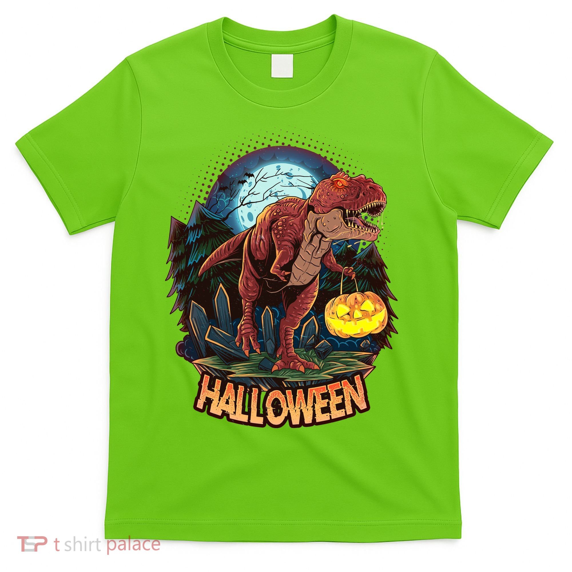 Cool Creepy Trex Dinosaur Halloween T-Shirt