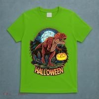 Cool Creepy Trex Dinosaur Halloween T-Shirt thumb 5