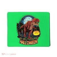 Cool Creepy Trex Dinosaur Halloween Mousepad thumb 0