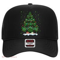 Cannabis Christmas Tree Xmas Funny Smoking Weed Marijuana Hat thumb 0