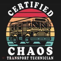 Certified Chaos Transport Technician Funny Driver School Women's Tank Top thumb 5