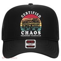 Certified Chaos Transport Technician Funny Driver School Hat thumb 0