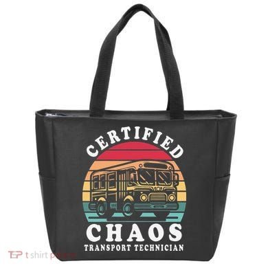 Certified Chaos Transport Technician Funny Driver School Tote Bag