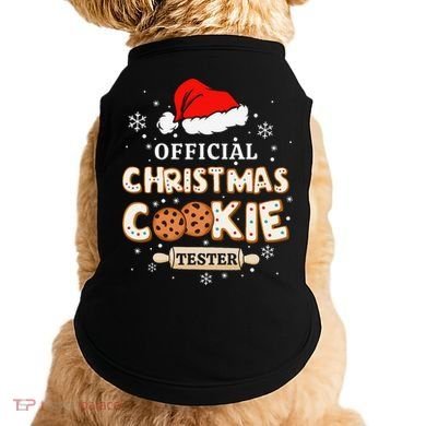 Christmas Cookie Tester Taster Baking Crew Gift Doggie Tank