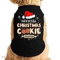 Christmas Cookie Tester Taster Baking Crew Gift Doggie Tank thumb 0