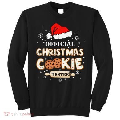Christmas Cookie Tester Taster Baking Crew Gift Sweatshirt