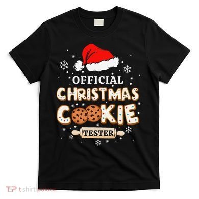 Christmas Cookie Tester Taster Baking Crew Gift T-Shirt