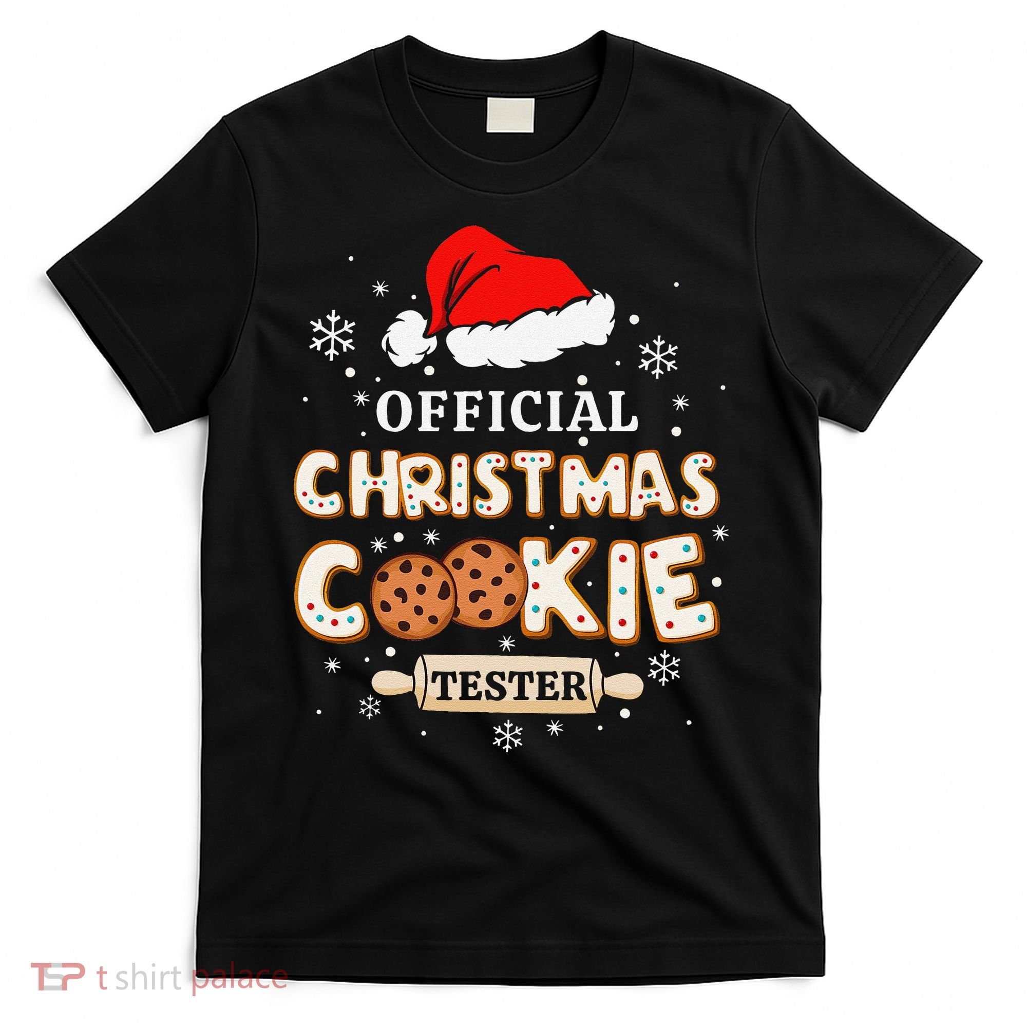 Christmas Cookie Tester Taster Baking Crew Gift T-Shirt