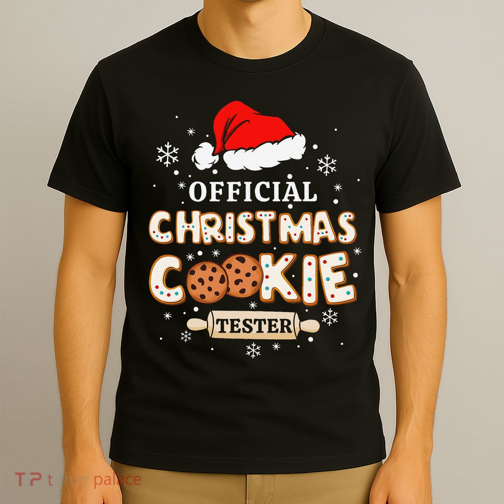 Christmas Cookie Tester Taster Baking Crew Gift T-Shirt