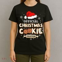 Christmas Cookie Tester Taster Baking Crew Gift T-Shirt thumb 4