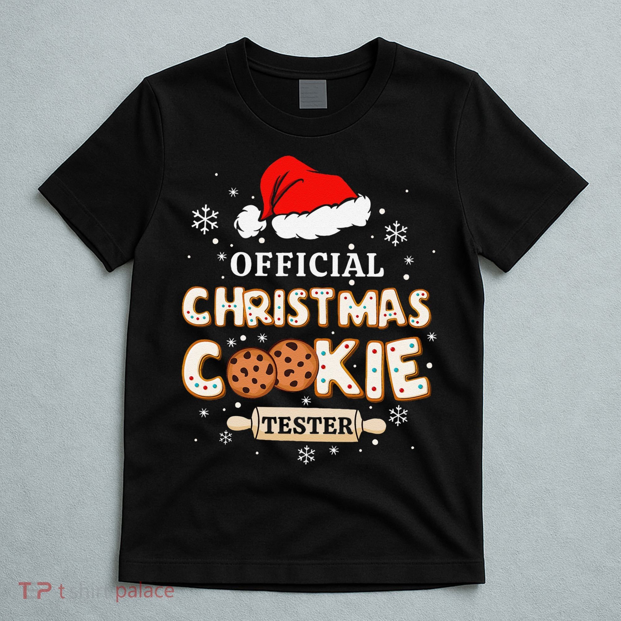 Christmas Cookie Tester Taster Baking Crew Gift T-Shirt