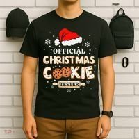 Christmas Cookie Tester Taster Baking Crew Gift T-Shirt thumb 6