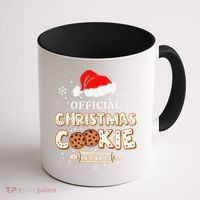 Christmas Cookie Tester Taster Baking Crew Gift Coffee Mug thumb 1