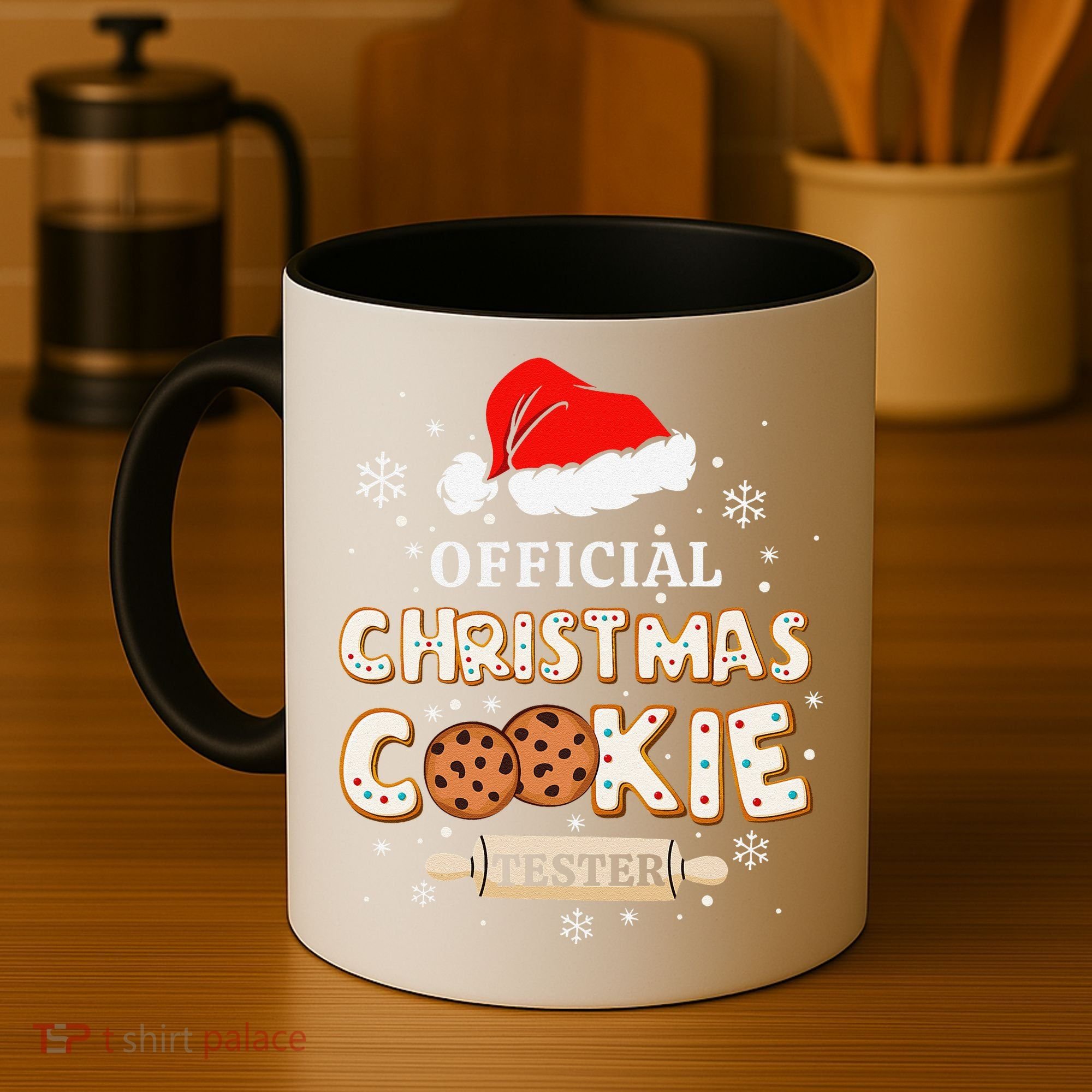 Christmas Cookie Tester Taster Baking Crew Gift Coffee Mug