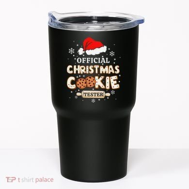 Christmas Cookie Tester Taster Baking Crew Gift Tumbler