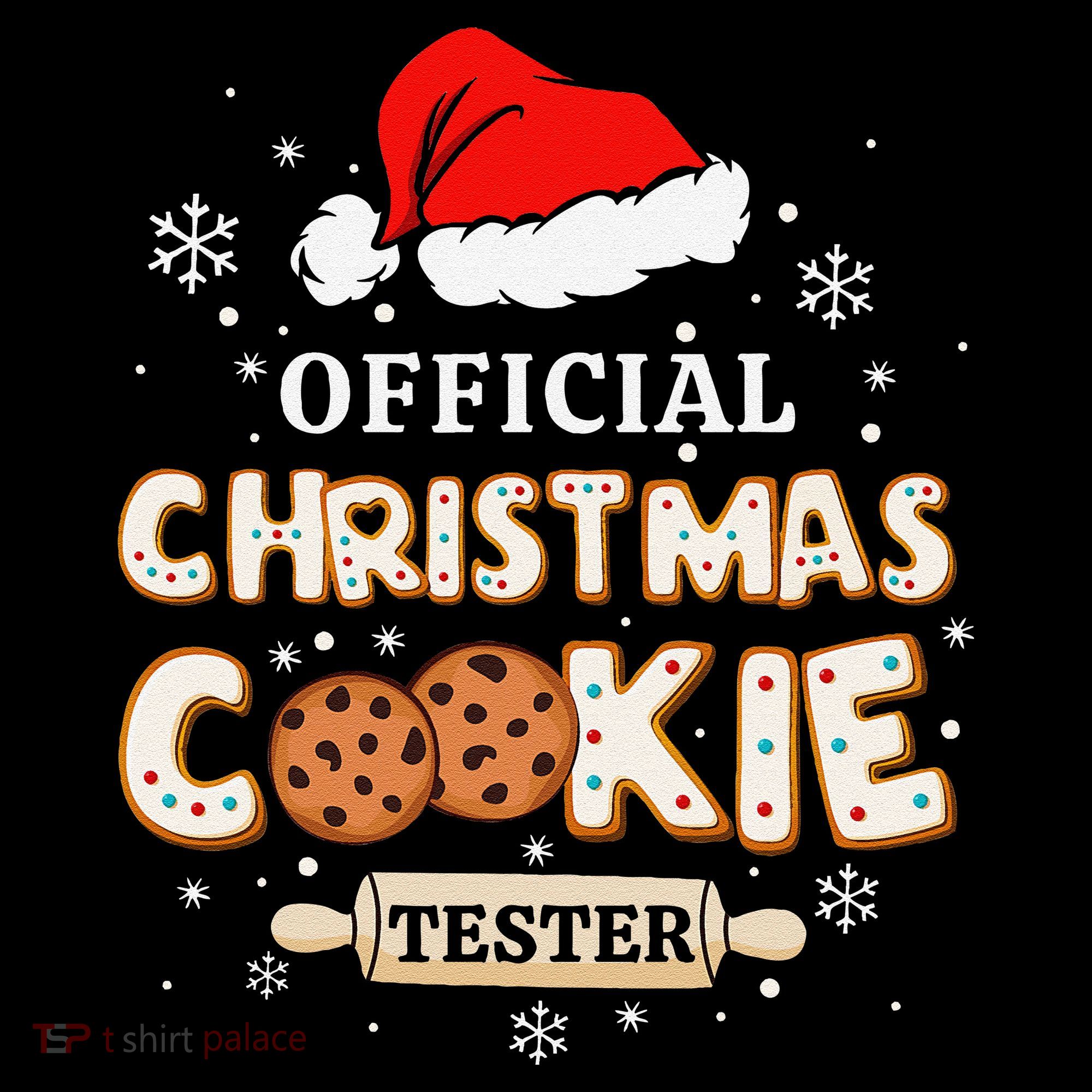 Christmas Cookie Tester Taster Baking Crew Gift Mousepad