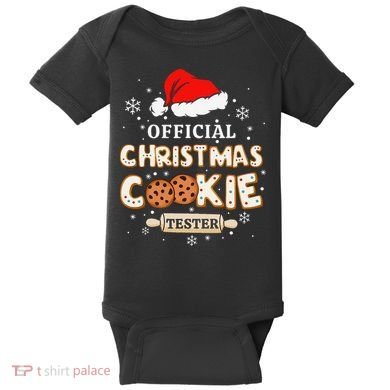 Christmas Cookie Tester Taster Baking Crew Gift Baby Bodysuit