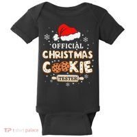 Christmas Cookie Tester Taster Baking Crew Gift Baby Bodysuit thumb 0
