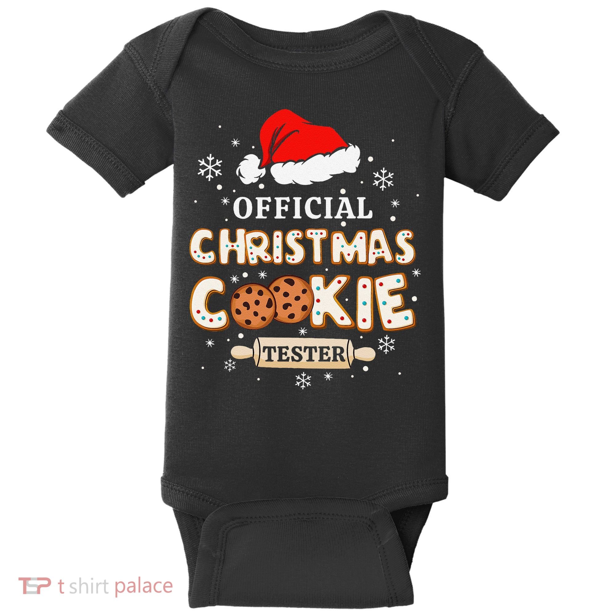 Christmas Cookie Tester Taster Baking Crew Gift Baby Bodysuit