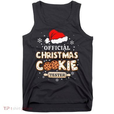 Christmas Cookie Tester Taster Baking Crew Gift Tank Top