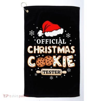 Christmas Cookie Tester Taster Baking Crew Gift Golf Towel