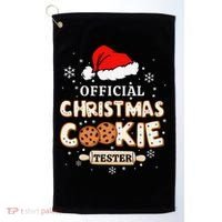 Christmas Cookie Tester Taster Baking Crew Gift Golf Towel thumb 0