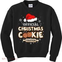 Christmas Cookie Tester Taster Baking Crew Gift Kids Sweatshirt thumb 0