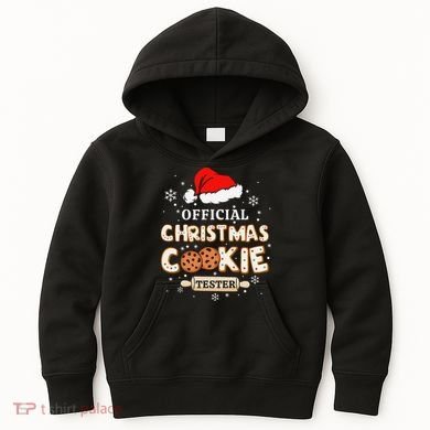 Christmas Cookie Tester Taster Baking Crew Gift Kids Hoodie