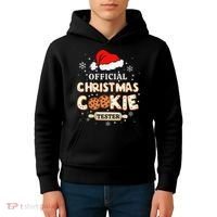 Christmas Cookie Tester Taster Baking Crew Gift Kids Hoodie thumb 4