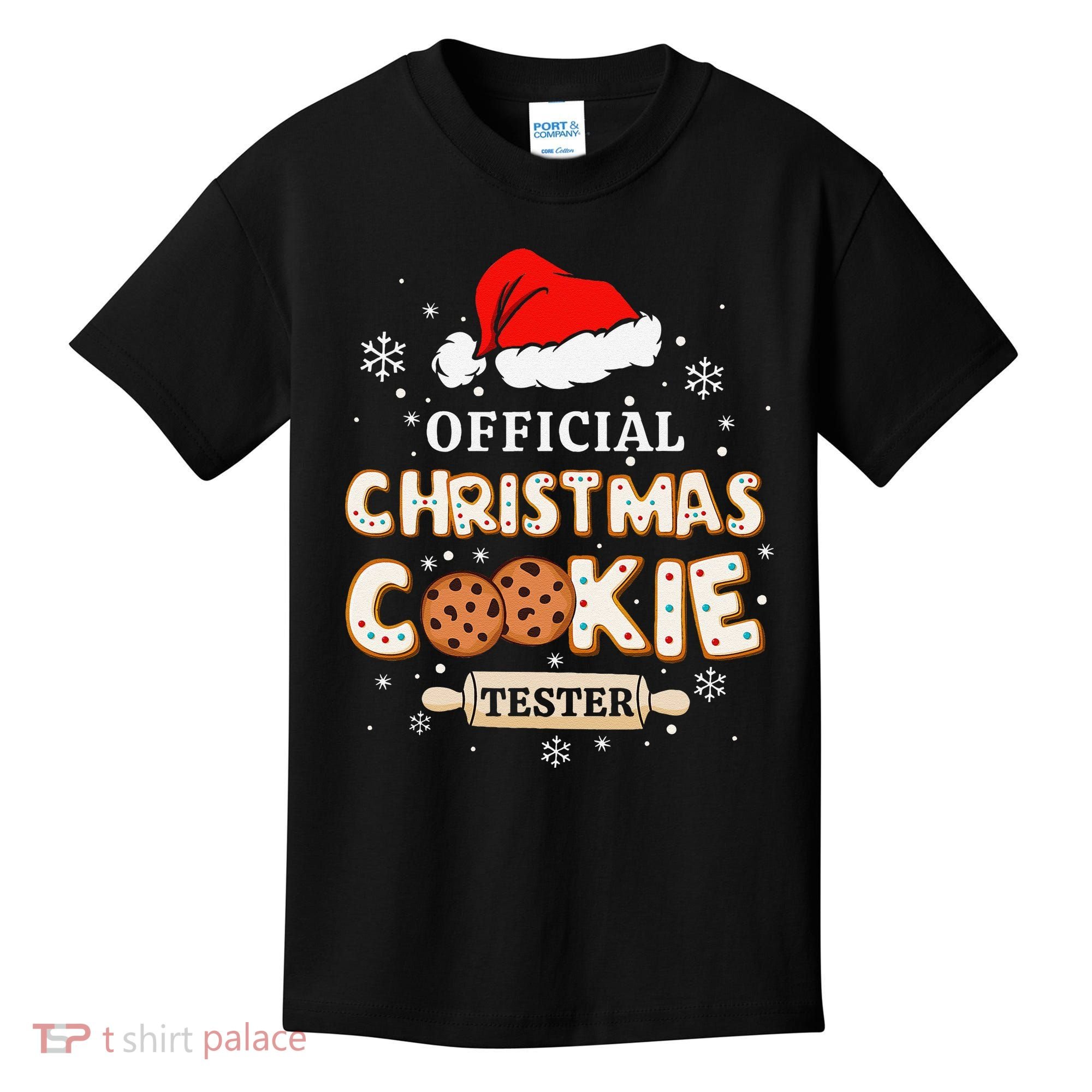 Christmas Cookie Tester Taster Baking Crew Gift Kids T-Shirt