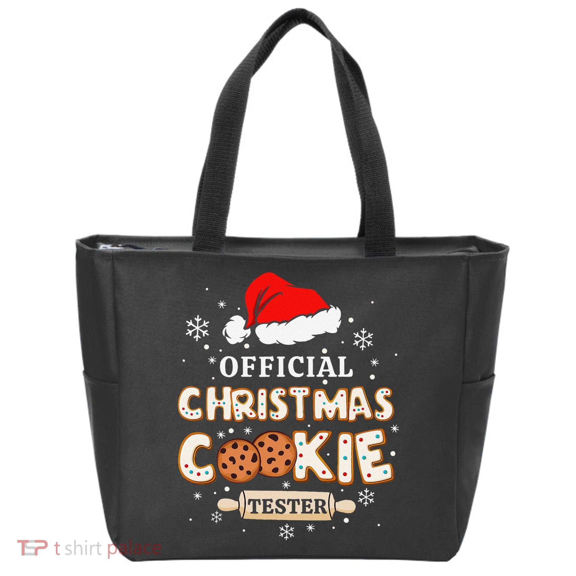 Christmas Cookie Tester Taster Baking Crew Gift Tote Bag