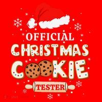 Christmas Cookie Tester Taster Baking Crew Gift Santa Hat thumb 1