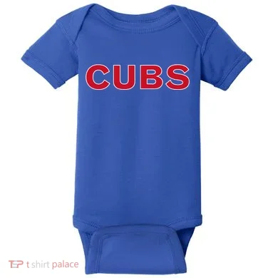 Cubs Baby Bodysuit