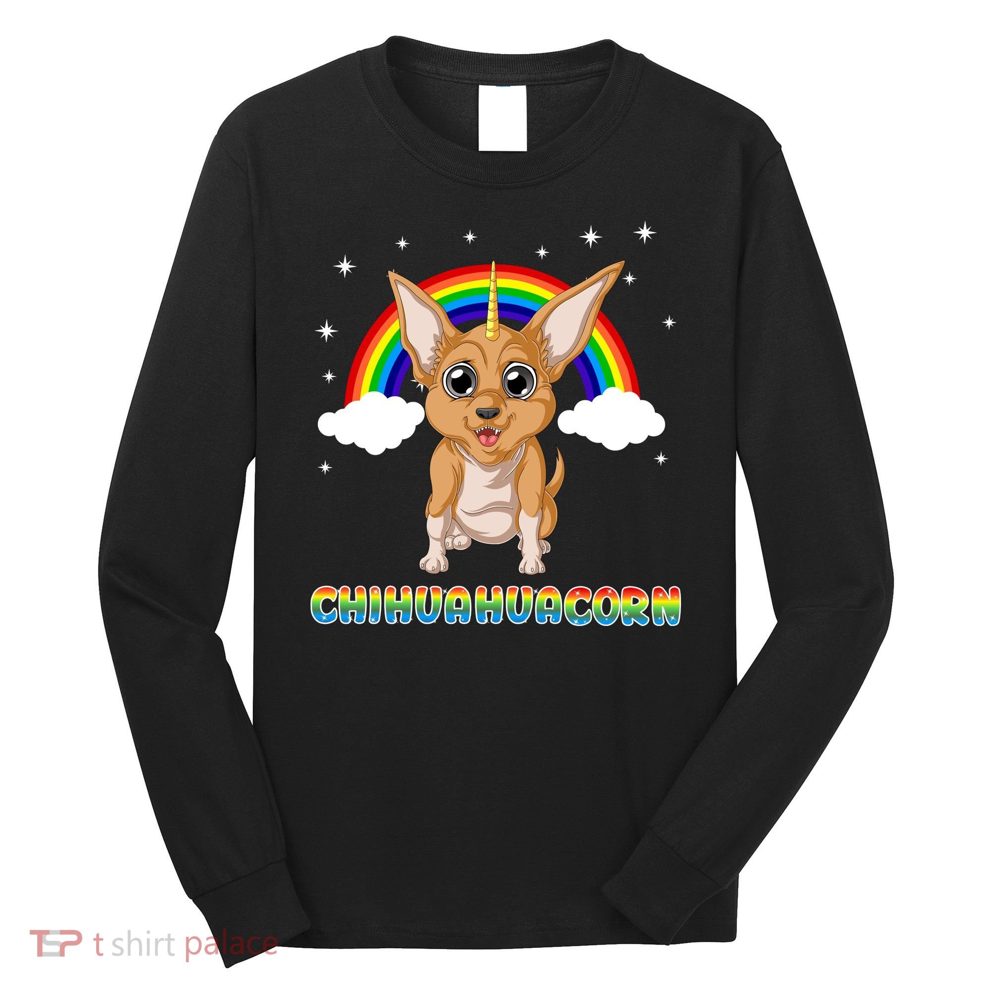 Chihuahuacorn Chihuahua Unicorn Long Sleeve Shirt