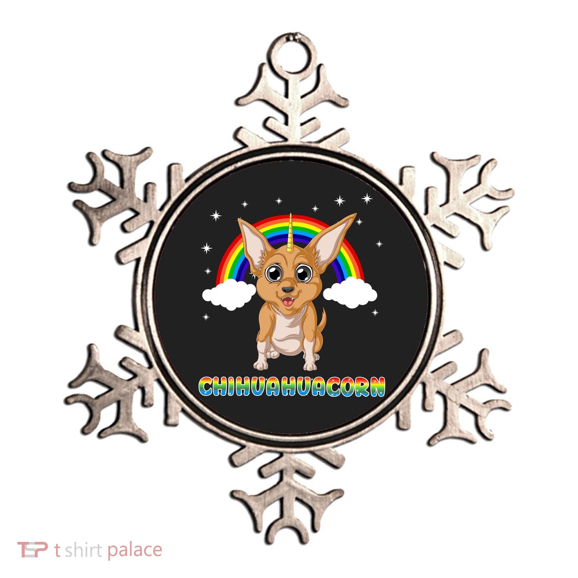 Chihuahuacorn Chihuahua Unicorn Ornament
