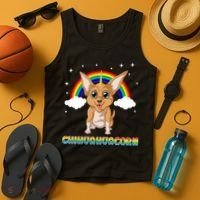 Chihuahuacorn Chihuahua Unicorn Tank Top thumb 4