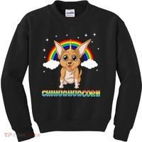 Chihuahuacorn Chihuahua Unicorn Kids Sweatshirt thumb 0