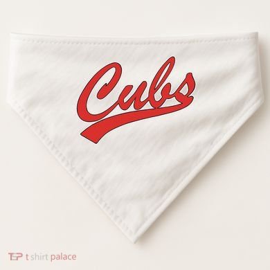 Cubs USA-Made Doggie Bandana