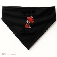 Chick Chicken Unsupervised But The Possibilities Are Endless USA-Made Doggie Bandana thumb 0