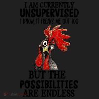 Chick Chicken Unsupervised But The Possibilities Are Endless Beanie thumb 2