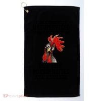 Chick Chicken Unsupervised But The Possibilities Are Endless Golf Towel thumb 0