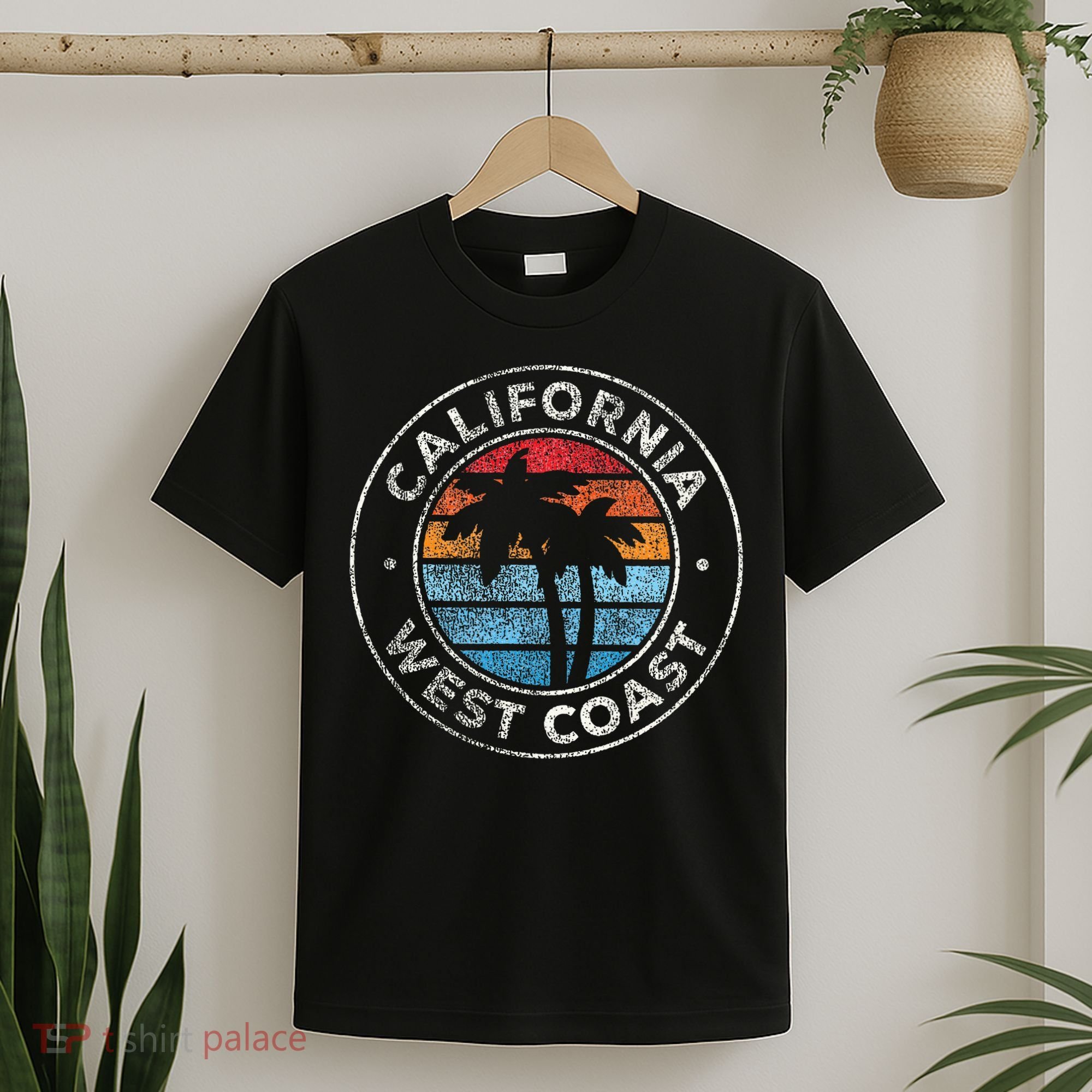 California CA Vintage Graphic Retro 70s T-Shirt